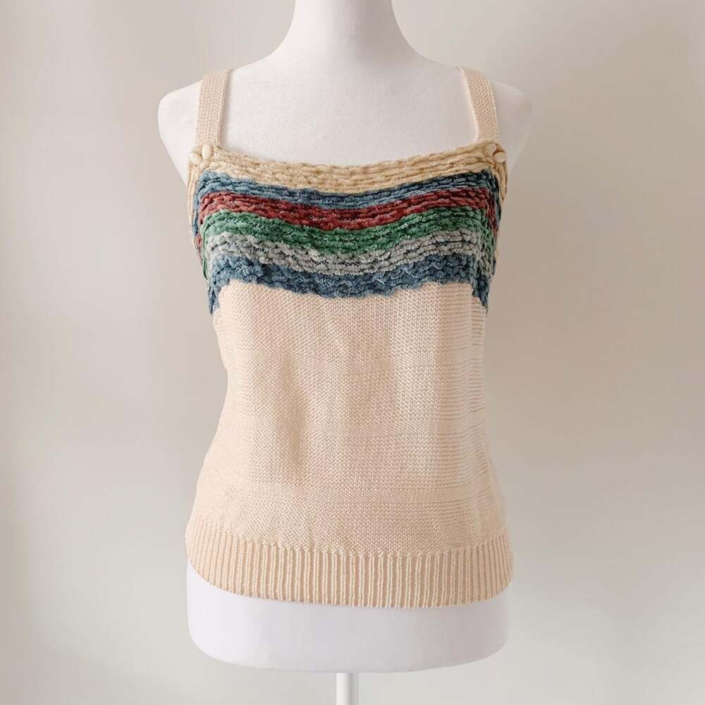 Vintage PACA Knit Tank Size S